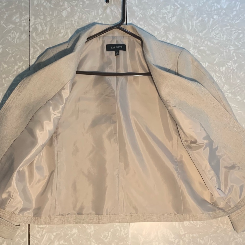 Light Sand Linen Jacket - Picture 11 of 11